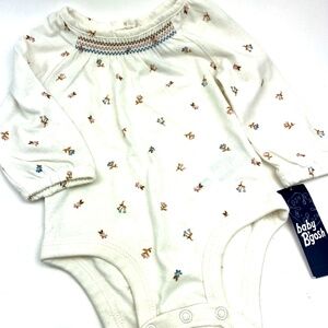 Baby B'gosh Bodysuit Size 6m Girls Long sleeve Snap button Infant Children